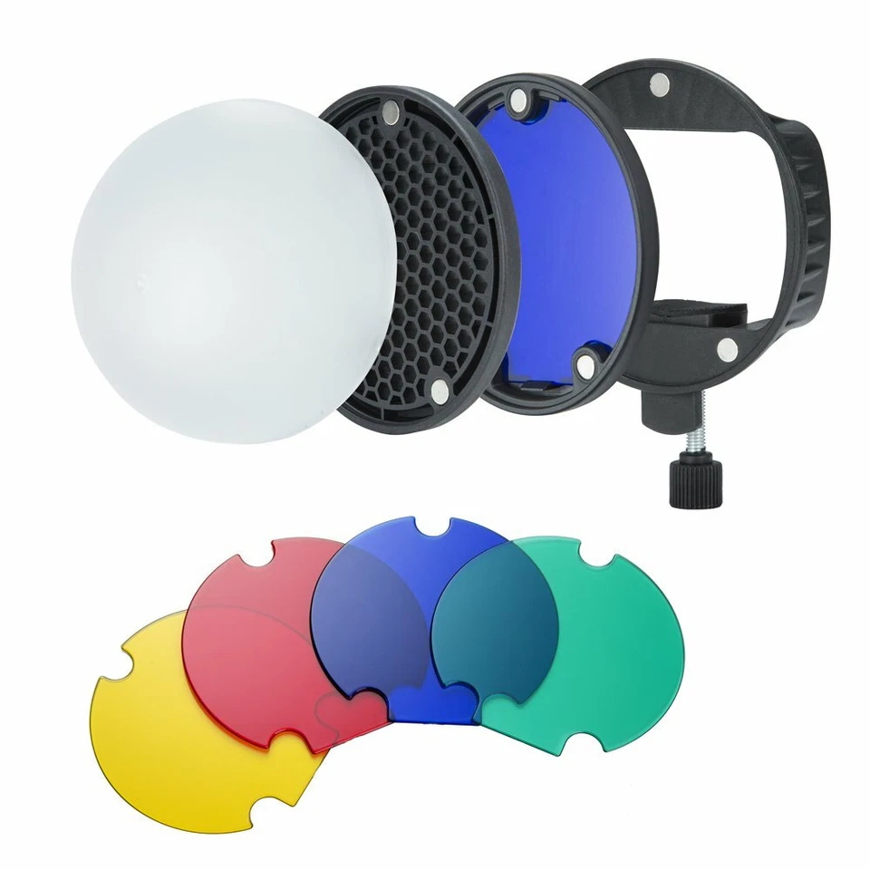 Diffuser Honeycomb Magnetic Speedlight Band Omnibounce for godox flash AD TT V - Image 4 of 4
