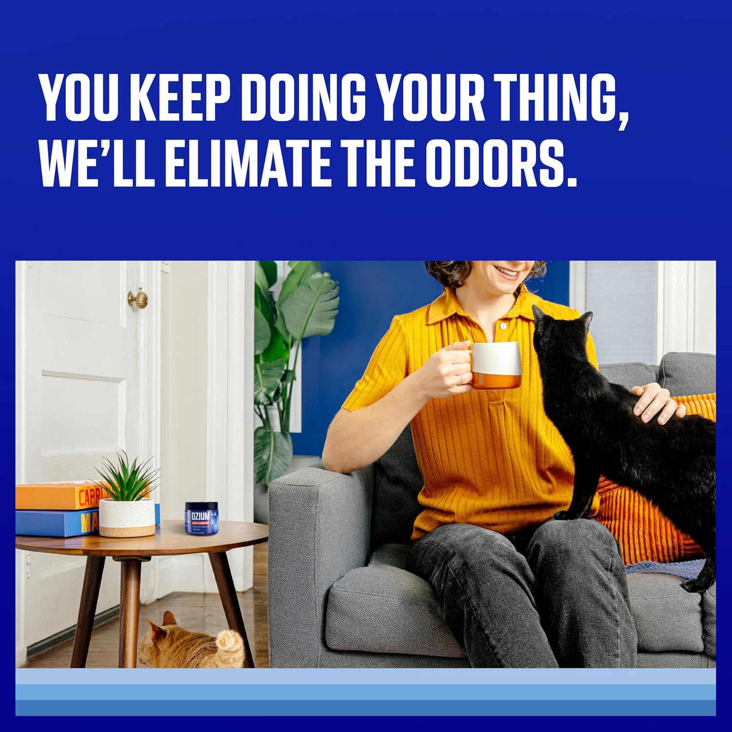 4 Pack Odor Eliminating Gel 4.5oz Air Freshener for Home Car Office Original Sce