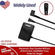 Electronic Foot Control W/Cord 979314-031 362095001 Foot Pedal for Singer