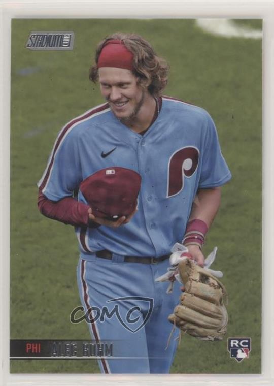 2021 Topps Stadium Club Alec Bohm (Vertical Smiling) #112 Rookie RC 4z8