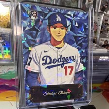 Shohei Ohtani Los Angeles Dodgers Rookie Baseball Trading Card MLB Custom 