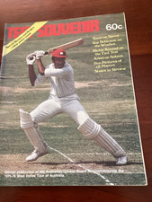 WEST INIES TOUR 1975-1976 CRICKET MAGAZINE