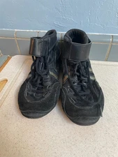 Matman Wrestling SO40 Wrestling Shoes Adult 8 Black/Silver/Brown