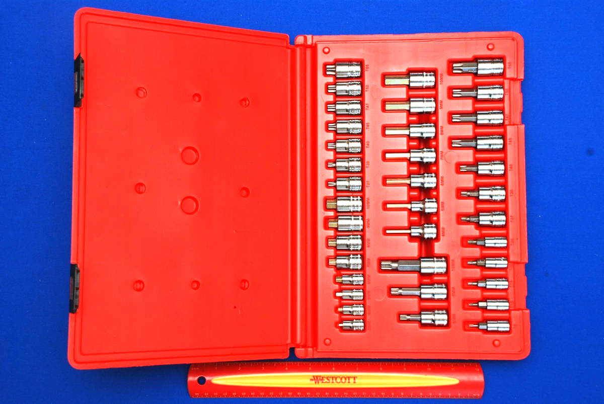 nyhc CDセット Snap-on 37 PC Combination Drive Socket Driver Set 237HEXTORXST for