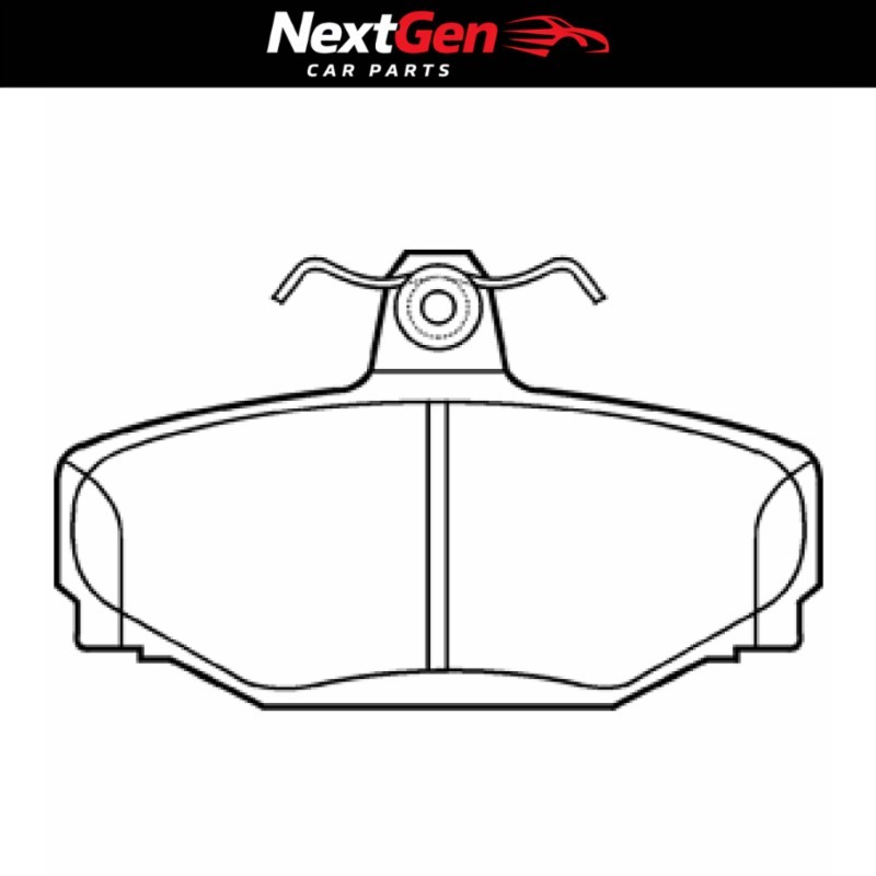 DriveTec Brake Pads for Volvo 900 940 Estate/Combi - 2.3 - 95-98