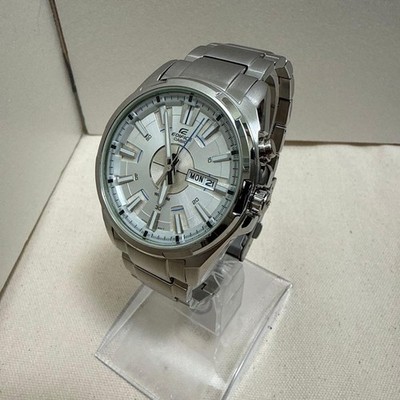 EDIFICE EFR-102 Silver Stainless Steel
