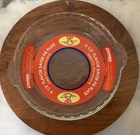 VTG - Pyrex 75th Anniversary 9.5" Clear Fluted Pie Plate Dish 229-A