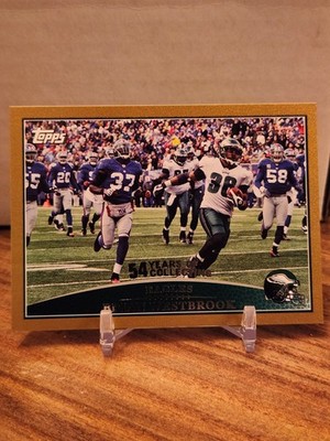 2009 Topps - Brian Westbrook Gold /2009 Eagles