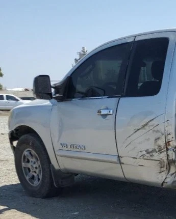 Airbag cortina de teto para motorista Nissan Titan LH 2004-2011 fabricante de equipamento original - Imagem 2 de 4