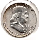 1959-P Franklin Half Dollar (2758)
