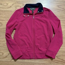 Lauren Ralph Lauren Active Pink Zip Workout Jacket Long Sleeve Size medium LRL