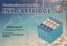 936e 936xl 936 XL High Yield Ink Cartridges Work for OfficeJet Pro