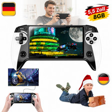 Mini konsola do gier 8 GB 5,5 cala wyświetlacz IPS HD przenośna konsola do gier 6000+ DE