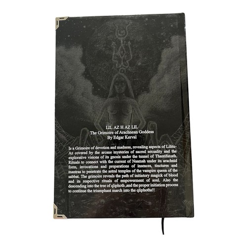 Lil Az H Az Lil: The Grimoire of the Arachnean Goddess by Kerval, Edgar - Imagen 2 de 2