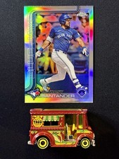 2025 Topps Chrome ANTHONY SANTANDER Base Set #60 Chrome Refractor Blue Jays