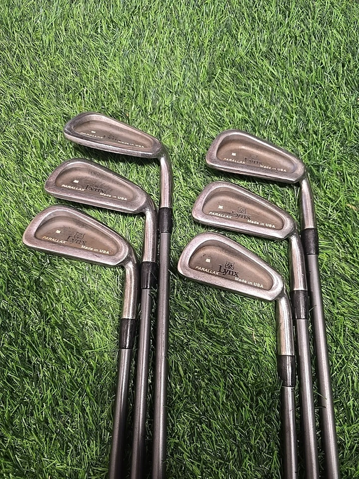 RH Lynx Beginner Set 3, 4, 5, 6,7, 9, woods 3 & 5 (missing 8) Needs GRIPS UPC267 - Image 3 of 4