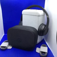 Beats - Solo 4 True Wireless - Matte Black W Free Bonus Travel Hard Shock Case