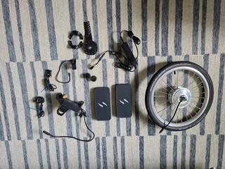 FOR BROMPTON OR OTHER 16 INCH BIKES SWYTCH AIR XTRAS KIT ONLY NOT THE BIKE