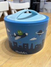 Aladdin Bento Box Lunchbox Kids Blue Alien Hot And Cold