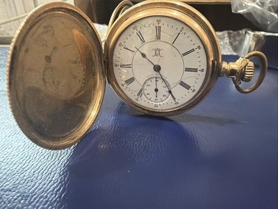 hampden pocket watch dueber grand Grade hunter model 3 1889