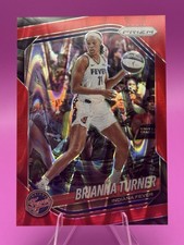 2025 Panini WNBA Prizm 105 Brianna Turner Red Seismic /249  Prizm