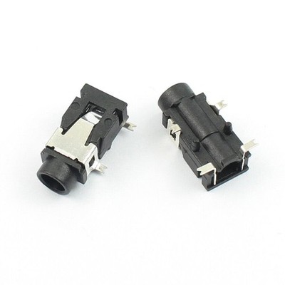 10Pcs 3.5mm Female Audio Connector PJ-321A 4 Pin SMT Headphone Jack PJ321A
