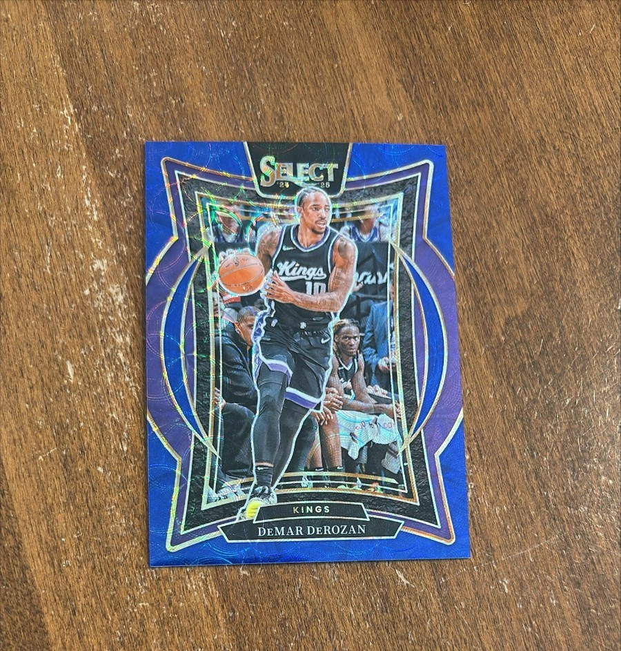DeMar DeRozan 2024-25 Panini Select Blue Scope Prizm #33 USC Raptors Spurs /249