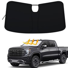 Windshield Sun Shade for 2023-2026 Chevy Silverado 1500/GMC Sierra 1500, 2024...
