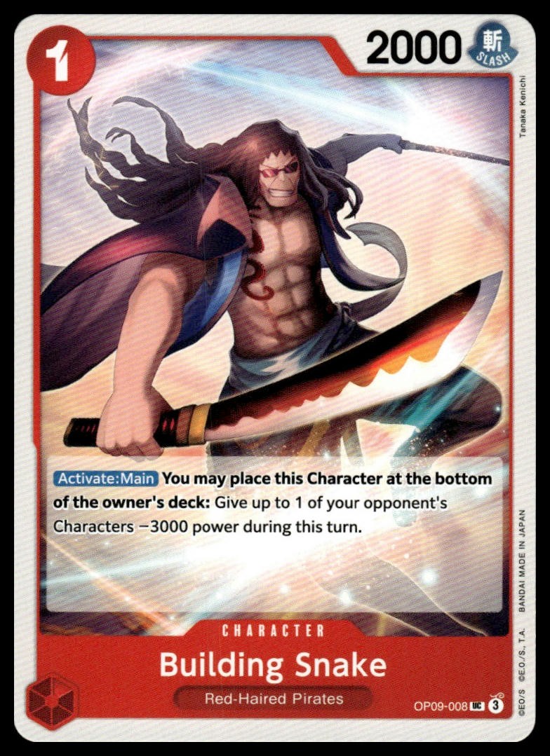Emperors in the New World #OP09-008 Building Snake
