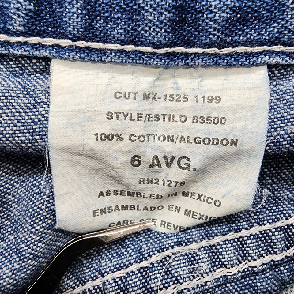 Pantalones Cortos De Colección Años 90 Desteñidos Glory Para Mujer 6 Azul Denim Tiro Alto Clásicos Informales Foto 4 de 4