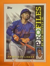2026 Topps Series 1 - Profiles By Ken Griffey Jr: Francisco Lindor #TP-10