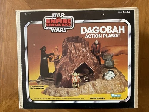 Kenner Star Wars Empire Strikes Back Dagobah Action Figure Playset Vintage 1981