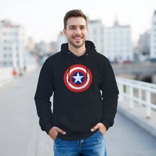 Captain America Logo Design Shirt/Hoodie/Sweatshirt