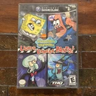 SpongeBob SquarePants Lights Camera Pants Nintendo GameCube Complete