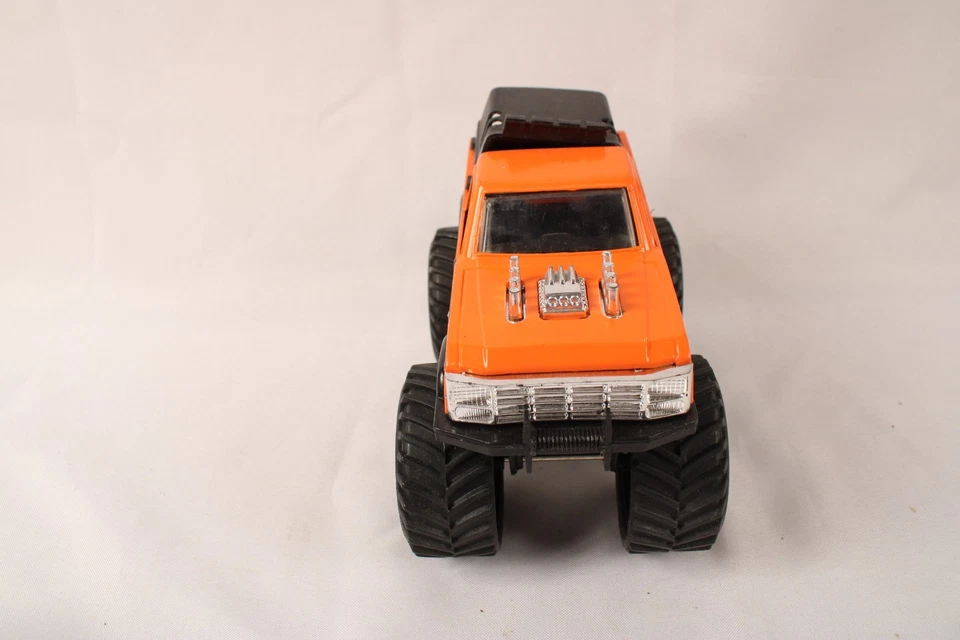 Tootsie 玩具 Monster Tread 怪物卡车 橙色和蓝色 VGC — 第 4/4 张图片