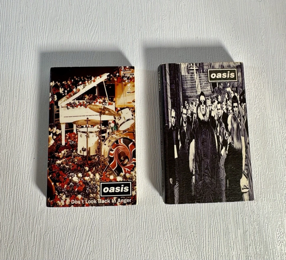 Oasis Don’t Look Back In Anger D’you Know What I Mean Cassette Singles X 2 96/97 Foto 2 de 4
