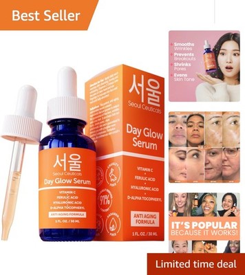 Revitalizing 20% Vitamin C Serum with  Ferulic & Hyaluronic Acid - 1 Fl Oz