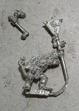 Warhammer Mordheim Skaven Clan Eshin Sorcerer Incomplete Metal OOP