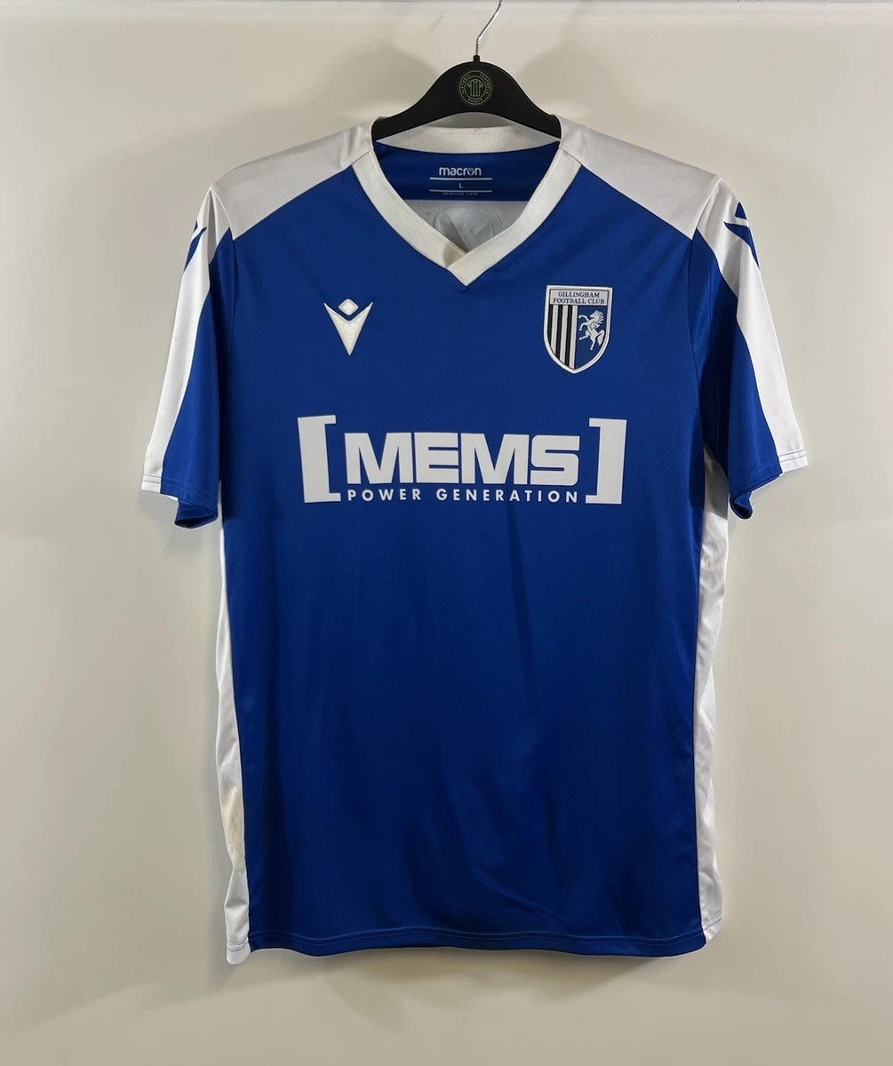 Maillot Vintage Gillingham Bleu Numéro 7 Maillot De Football