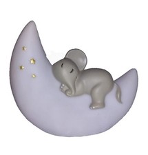 Walgreen's Moon  Stars Baby Elephant on Moon Sleep Tight Night Light Works