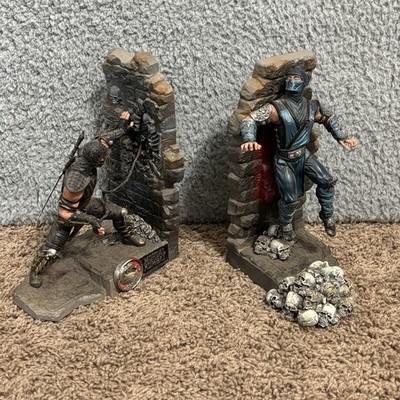 Mortal Kombat Collector s Edition Scorpion vs Sub Zero Bookends