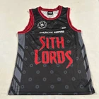 Star Wars Galactic Empire Sith Lords 66 Vader  Basketball  Jersey  Size XL New