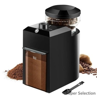 Electric Burr Coffee Grinder 28 Grind Settings 12-Cup Capacity For Espresso