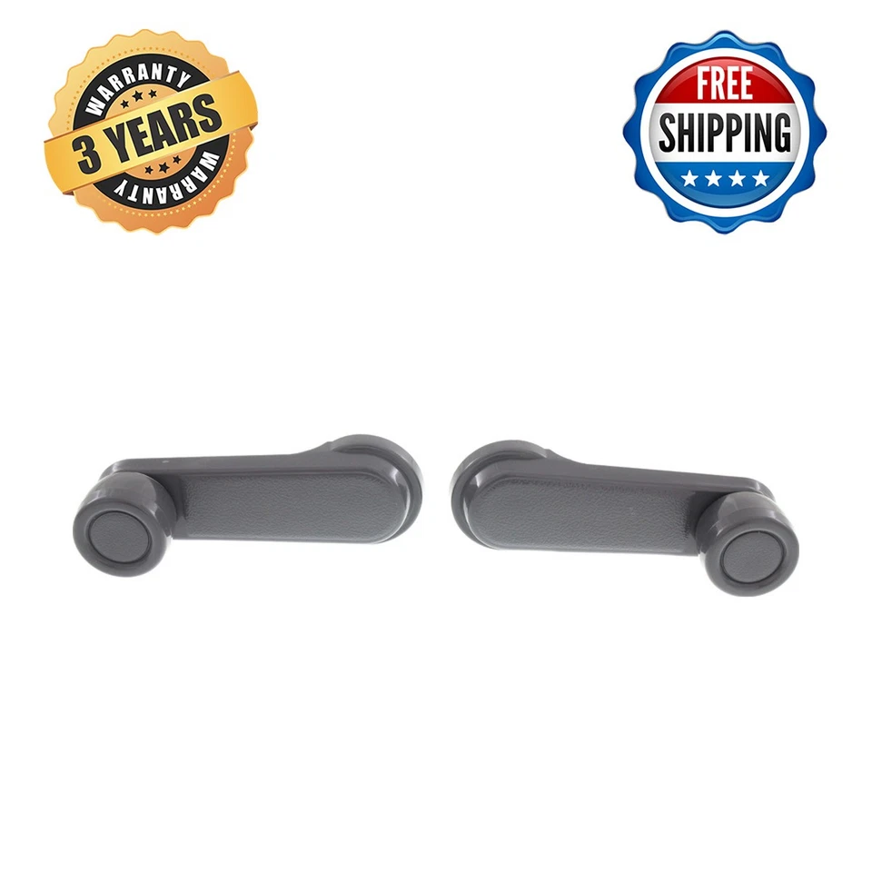 Manivela de ventana gris para camioneta Nissan Sentra Frontier Xterra D21 Pathfinder 85-04 Foto 2 de 4