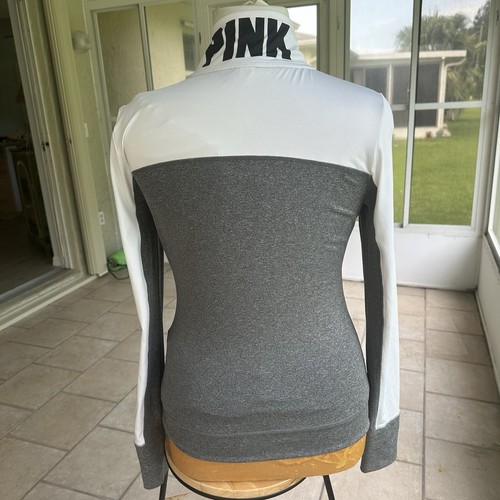 Giacca Victoria Secret P.I.N.K Ultimate Pull Over Track Taglia Medium - Foto 7 di 8