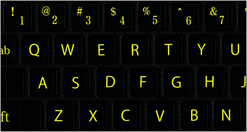 Pegatinas letras fluorescentes inglesas para luz tenue/oscura ¡Oferta de 10 pegatinas! - Imagen 2 de 5