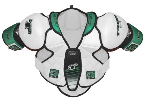 Tron 80-90 Senior Ice Roller Hockey Shoulder Pads NEW M-L-XL - 第 1/2 張圖片