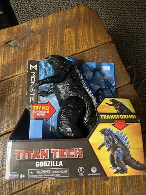 Godzilla vs. Kong - Titan Tech Godzilla Monsterverse Transforming 8  Figure