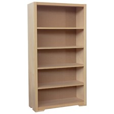 LIBRERIA OLSO STILE MODERNO IN LEGNO GREZZO NON VERNICIATO