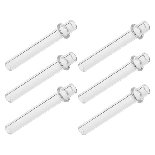 6 Pcs Wick Holder Kerosene Lamp Cylinder Glass Tubes for Oil Lamps - Picture 10 of 10